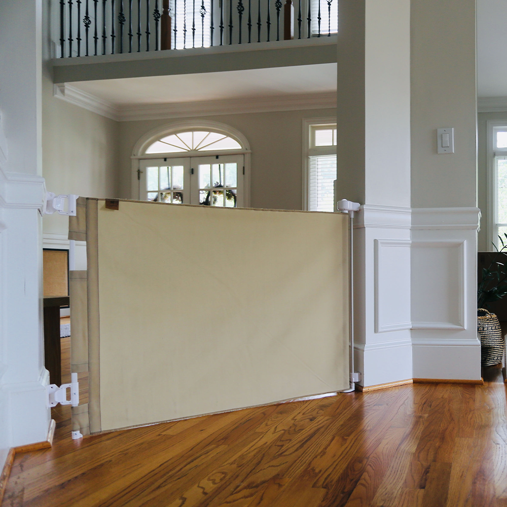 Oil Waxed Canvas Pet Safety Gate